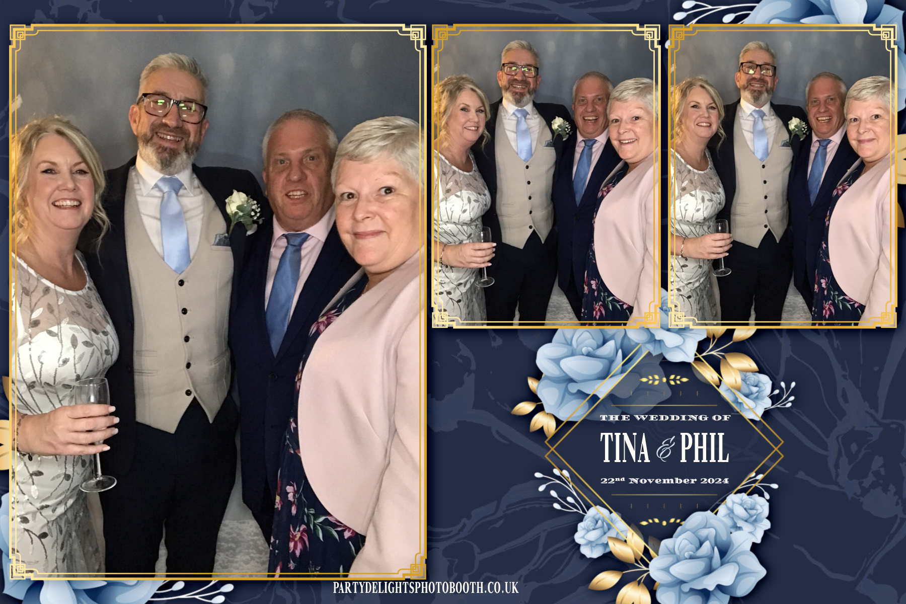 Tina and Phil’s Wedding | View more photos from the event at gallery.partydelightsphotobooth.co.uk/u/PartyDelightsPhotoBooth/Tina-and-Phil’s-Wedding