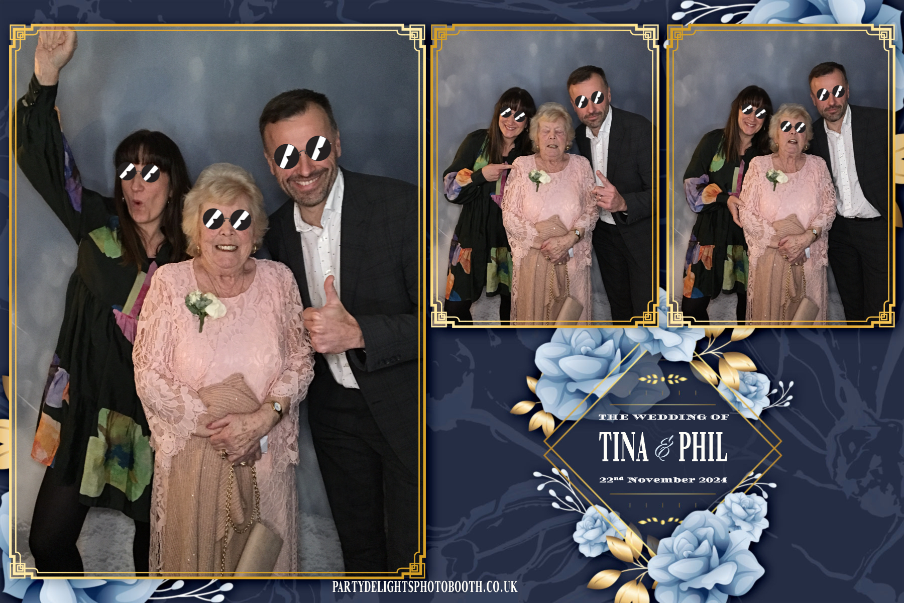 Tina and Phil’s Wedding | View more photos from the event at gallery.partydelightsphotobooth.co.uk/u/PartyDelightsPhotoBooth/Tina-and-Phil’s-Wedding