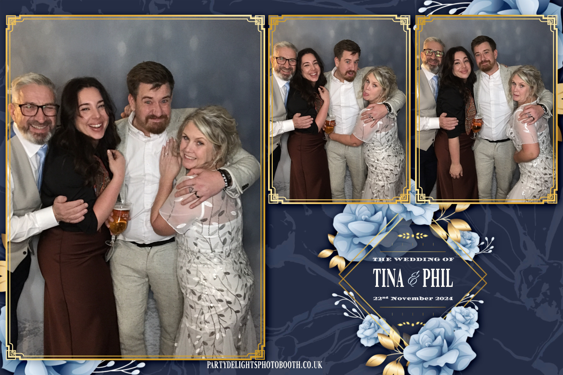 Tina and Phil’s Wedding | View more photos from the event at gallery.partydelightsphotobooth.co.uk/u/PartyDelightsPhotoBooth/Tina-and-Phil’s-Wedding