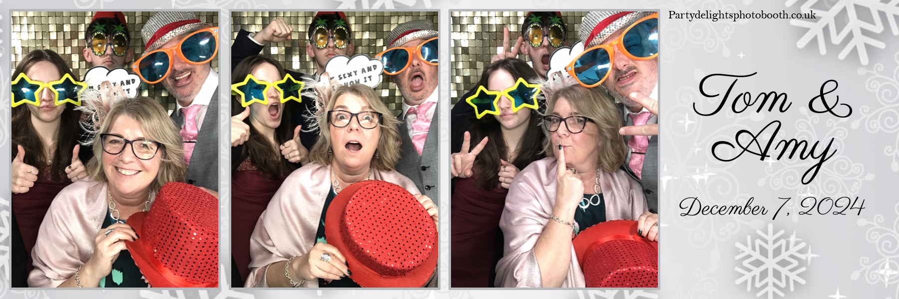Tom & Amy's Wedding | View more photos from the event at gallery.partydelightsphotobooth.co.uk/u/PartyDelightsPhotoBooth/Tom-Amys-Wedding