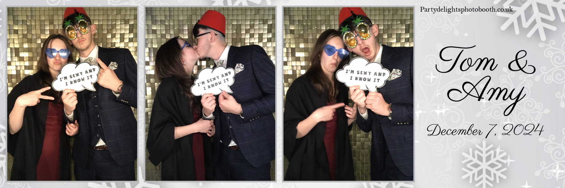 Tom & Amy's Wedding | View more photos from the event at gallery.partydelightsphotobooth.co.uk/u/PartyDelightsPhotoBooth/Tom-Amys-Wedding