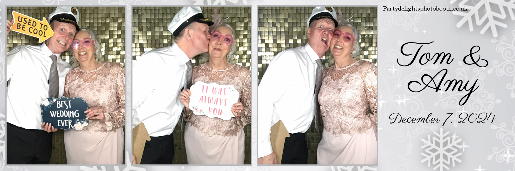 Tom & Amy's Wedding | View more photos from the event at gallery.partydelightsphotobooth.co.uk/u/PartyDelightsPhotoBooth/Tom-Amys-Wedding