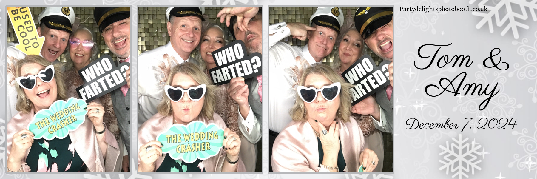 Tom & Amy's Wedding | View more photos from the event at gallery.partydelightsphotobooth.co.uk/u/PartyDelightsPhotoBooth/Tom-Amys-Wedding