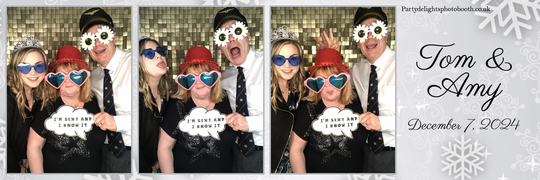 Tom & Amy's Wedding | View more photos from the event at gallery.partydelightsphotobooth.co.uk/u/PartyDelightsPhotoBooth/Tom-Amys-Wedding