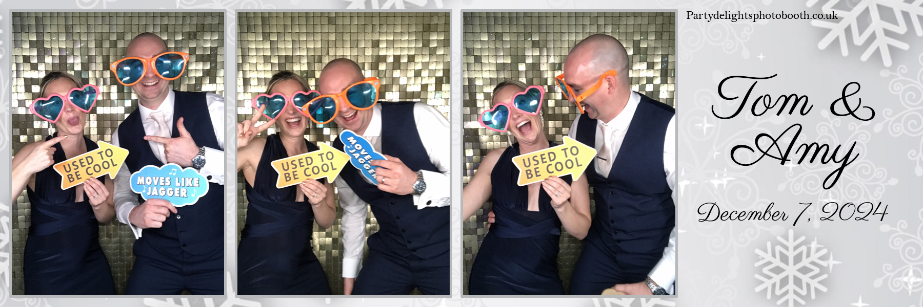 Tom & Amy's Wedding | View more photos from the event at gallery.partydelightsphotobooth.co.uk/u/PartyDelightsPhotoBooth/Tom-Amys-Wedding
