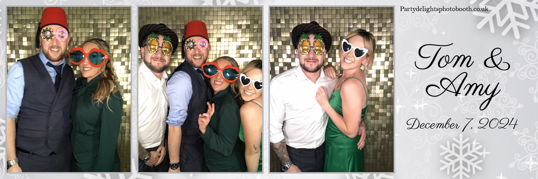 Tom & Amy's Wedding | View more photos from the event at gallery.partydelightsphotobooth.co.uk/u/PartyDelightsPhotoBooth/Tom-Amys-Wedding