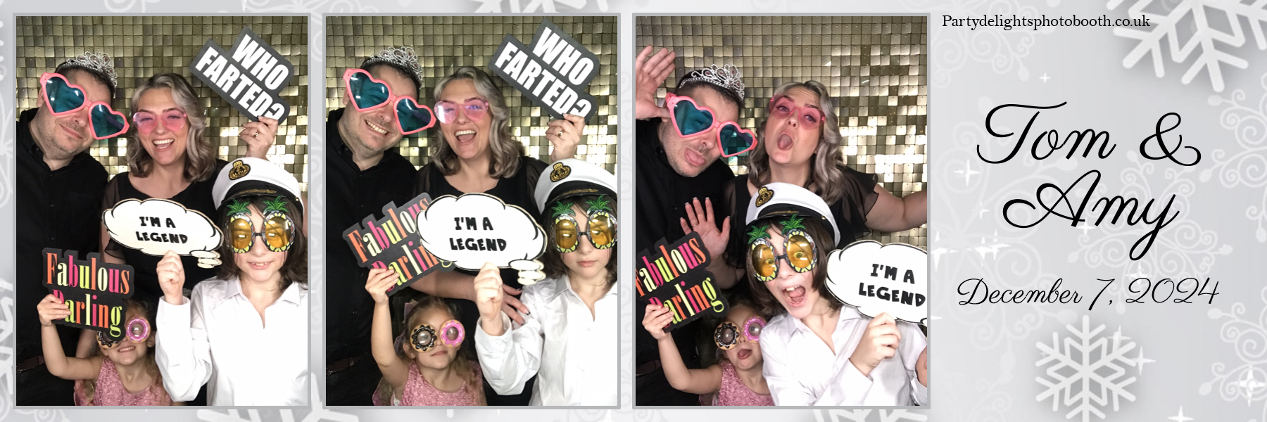 Tom & Amy's Wedding | View more photos from the event at gallery.partydelightsphotobooth.co.uk/u/PartyDelightsPhotoBooth/Tom-Amys-Wedding