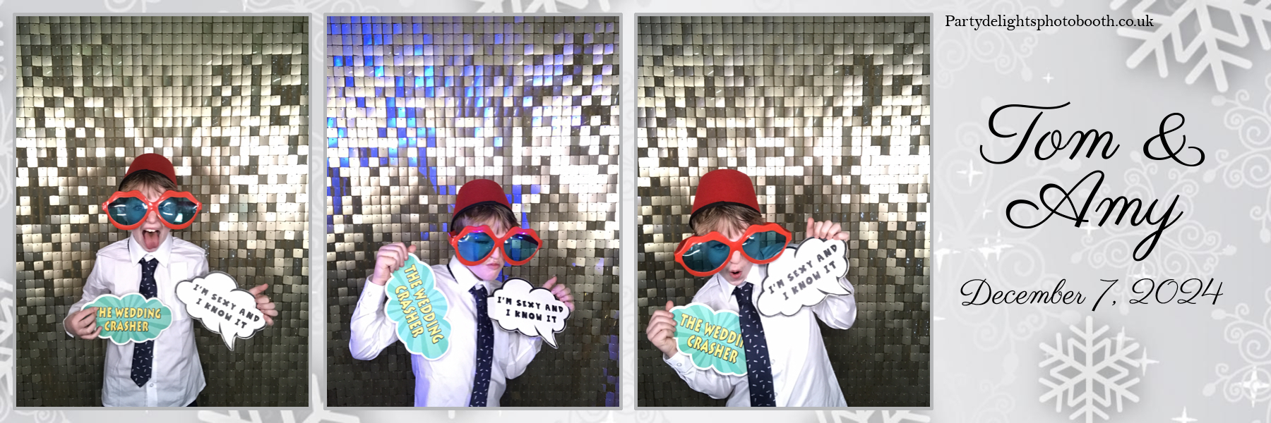 Tom & Amy's Wedding | View more photos from the event at gallery.partydelightsphotobooth.co.uk/u/PartyDelightsPhotoBooth/Tom-Amys-Wedding