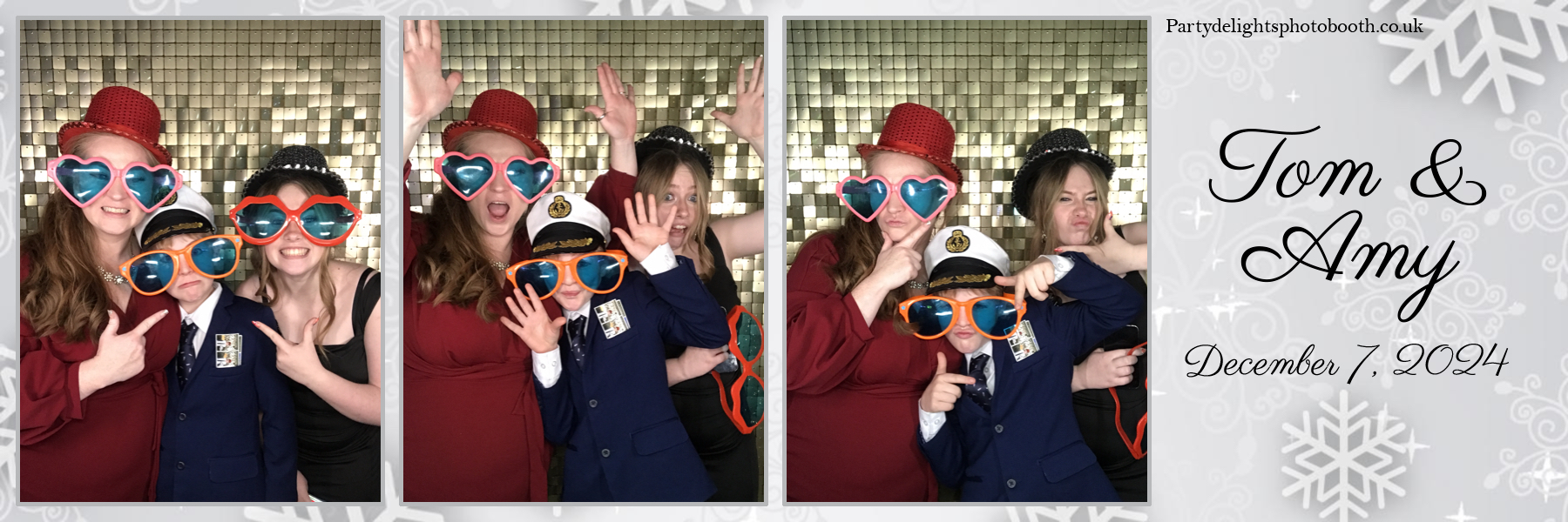 Tom & Amy's Wedding | View more photos from the event at gallery.partydelightsphotobooth.co.uk/u/PartyDelightsPhotoBooth/Tom-Amys-Wedding
