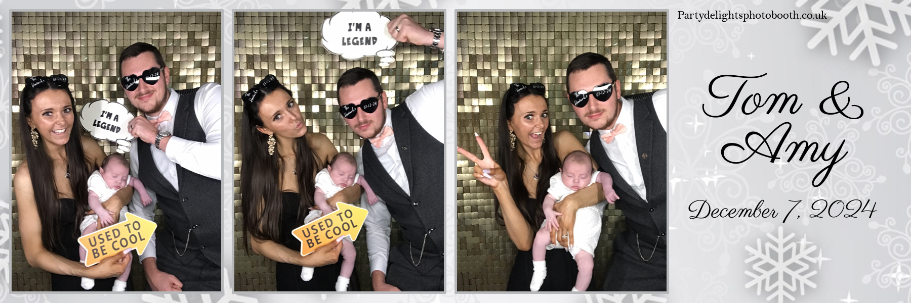 Tom & Amy's Wedding | View more photos from the event at gallery.partydelightsphotobooth.co.uk/u/PartyDelightsPhotoBooth/Tom-Amys-Wedding