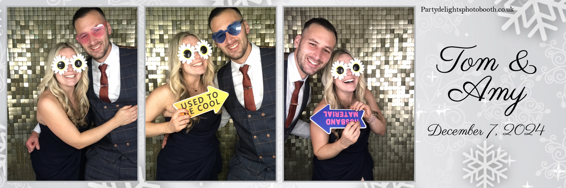 Tom & Amy's Wedding | View more photos from the event at gallery.partydelightsphotobooth.co.uk/u/PartyDelightsPhotoBooth/Tom-Amys-Wedding