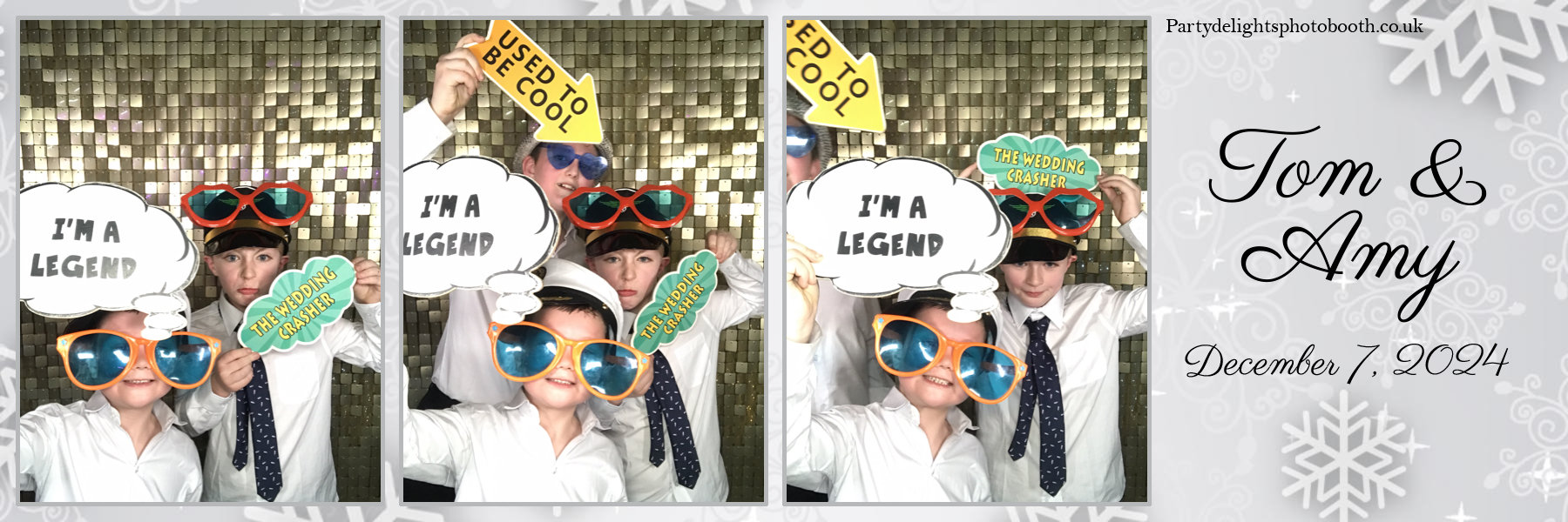 Tom & Amy's Wedding | View more photos from the event at gallery.partydelightsphotobooth.co.uk/u/PartyDelightsPhotoBooth/Tom-Amys-Wedding