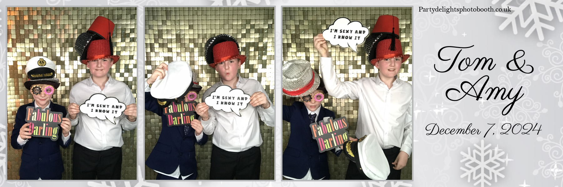 Tom & Amy's Wedding | View more photos from the event at gallery.partydelightsphotobooth.co.uk/u/PartyDelightsPhotoBooth/Tom-Amys-Wedding