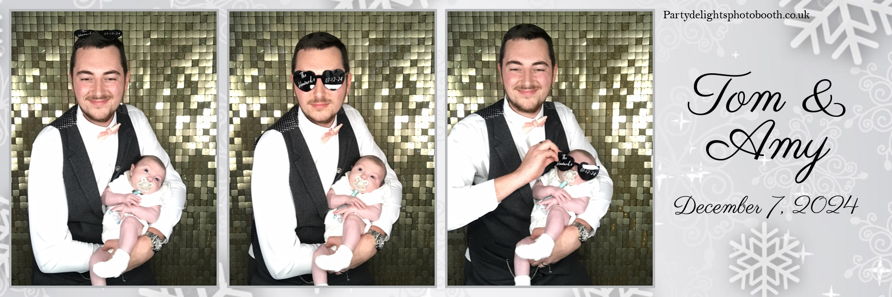 Tom & Amy's Wedding | View more photos from the event at gallery.partydelightsphotobooth.co.uk/u/PartyDelightsPhotoBooth/Tom-Amys-Wedding