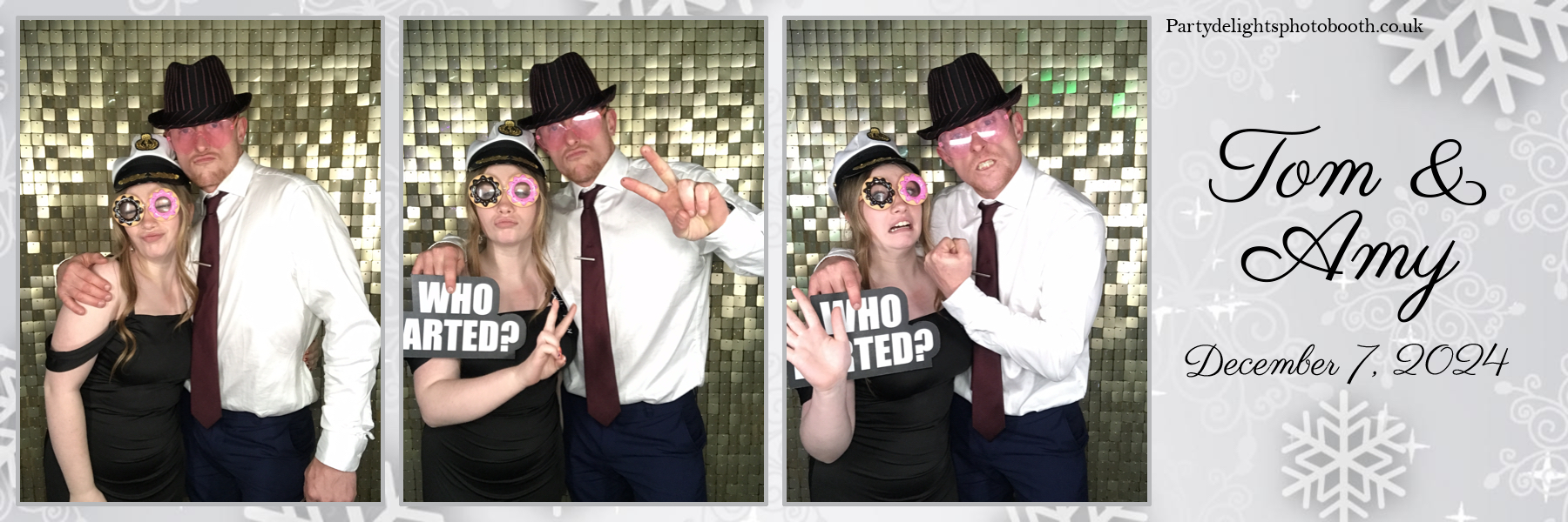 Tom & Amy's Wedding | View more photos from the event at gallery.partydelightsphotobooth.co.uk/u/PartyDelightsPhotoBooth/Tom-Amys-Wedding