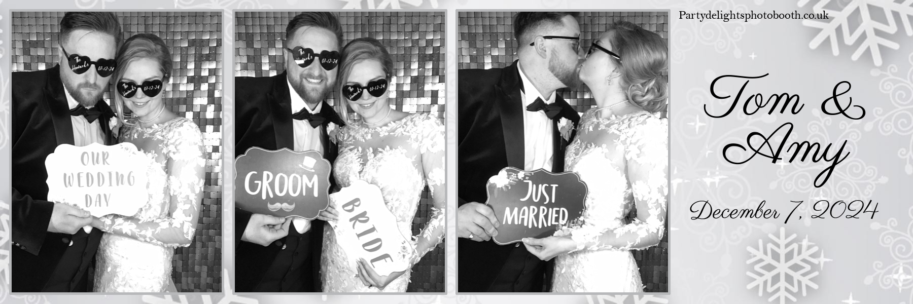 Tom & Amy's Wedding | View more photos from the event at gallery.partydelightsphotobooth.co.uk/u/PartyDelightsPhotoBooth/Tom-Amys-Wedding