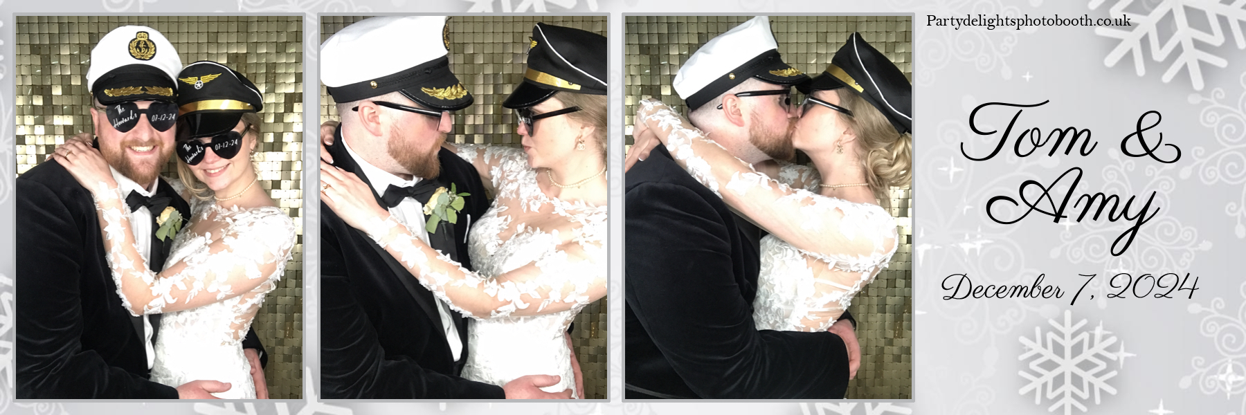 Tom & Amy's Wedding | View more photos from the event at gallery.partydelightsphotobooth.co.uk/u/PartyDelightsPhotoBooth/Tom-Amys-Wedding