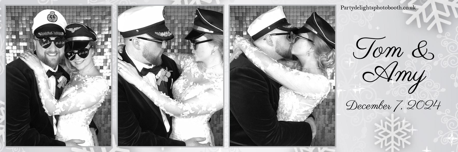 Tom & Amy's Wedding | View more photos from the event at gallery.partydelightsphotobooth.co.uk/u/PartyDelightsPhotoBooth/Tom-Amys-Wedding