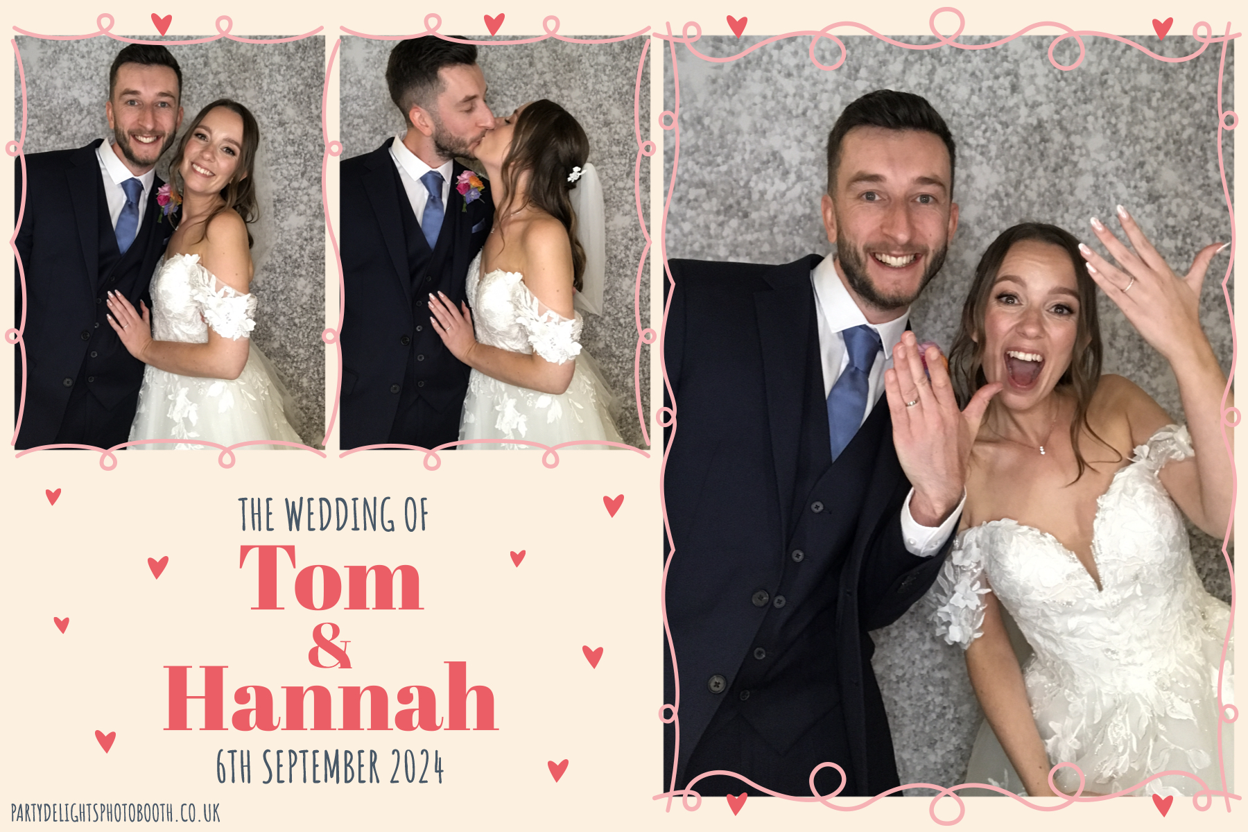 Tom and Hannah’s wedding | View more photos from the event at gallery.partydelightsphotobooth.co.uk/u/PartyDelightsPhotoBooth/Tom-and-Hannah’s-wedding
