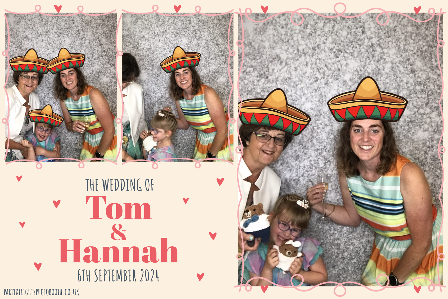 Tom and Hannah’s wedding | View more photos from the event at gallery.partydelightsphotobooth.co.uk/u/PartyDelightsPhotoBooth/Tom-and-Hannah’s-wedding