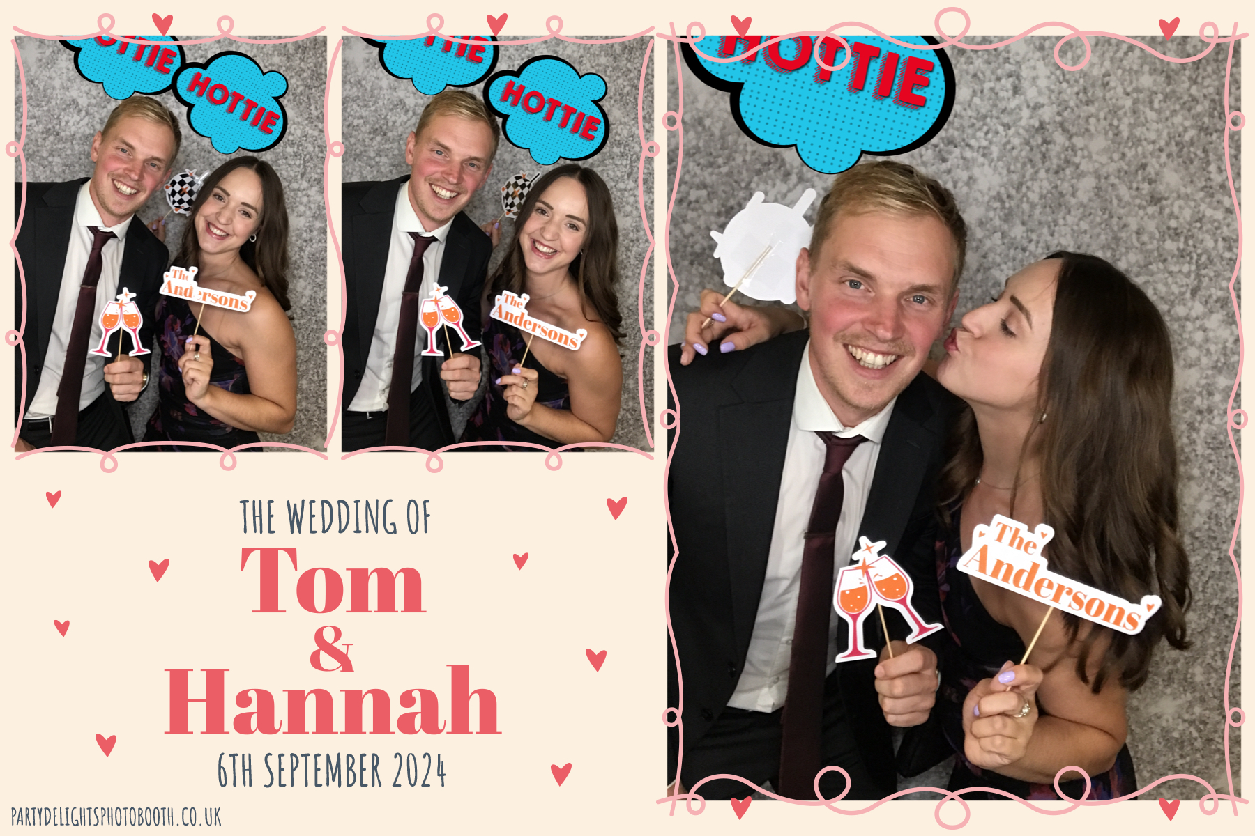 Tom and Hannah’s wedding | View more photos from the event at gallery.partydelightsphotobooth.co.uk/u/PartyDelightsPhotoBooth/Tom-and-Hannah’s-wedding