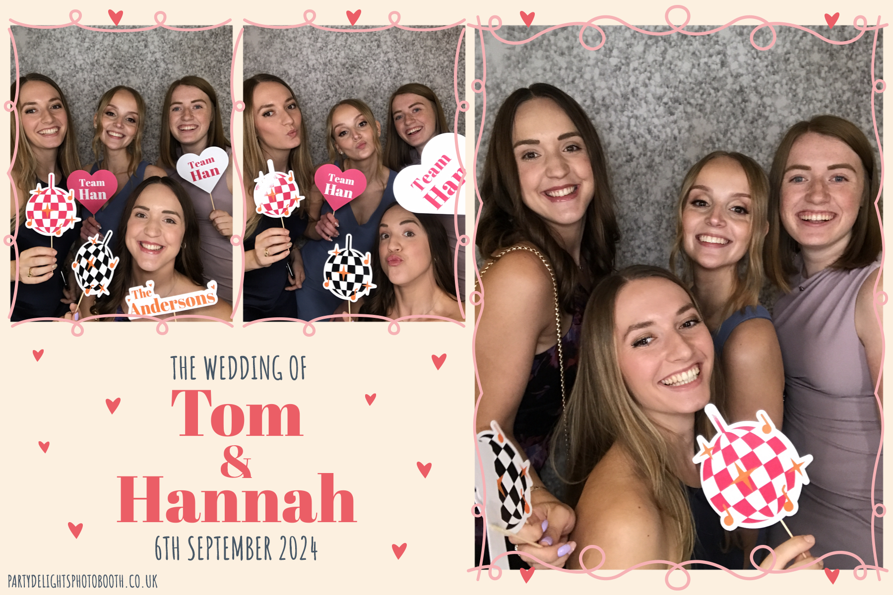 Tom and Hannah’s wedding | View more photos from the event at gallery.partydelightsphotobooth.co.uk/u/PartyDelightsPhotoBooth/Tom-and-Hannah’s-wedding