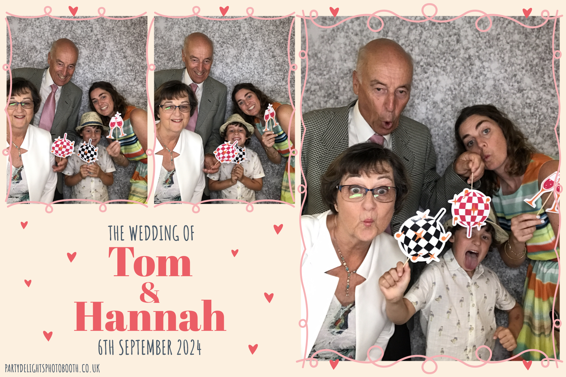 Tom and Hannah’s wedding | View more photos from the event at gallery.partydelightsphotobooth.co.uk/u/PartyDelightsPhotoBooth/Tom-and-Hannah’s-wedding