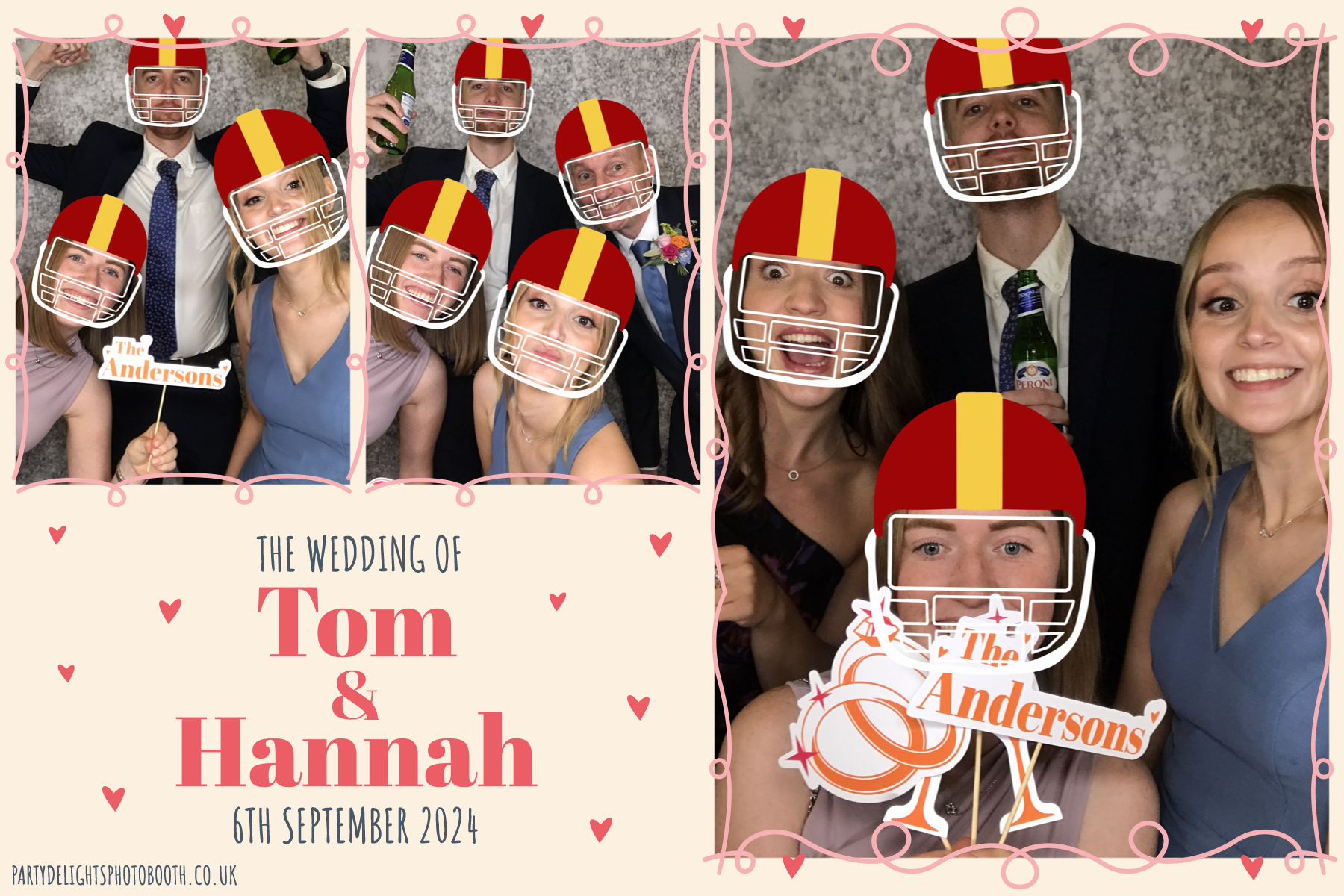 Tom and Hannah’s wedding | View more photos from the event at gallery.partydelightsphotobooth.co.uk/u/PartyDelightsPhotoBooth/Tom-and-Hannah’s-wedding