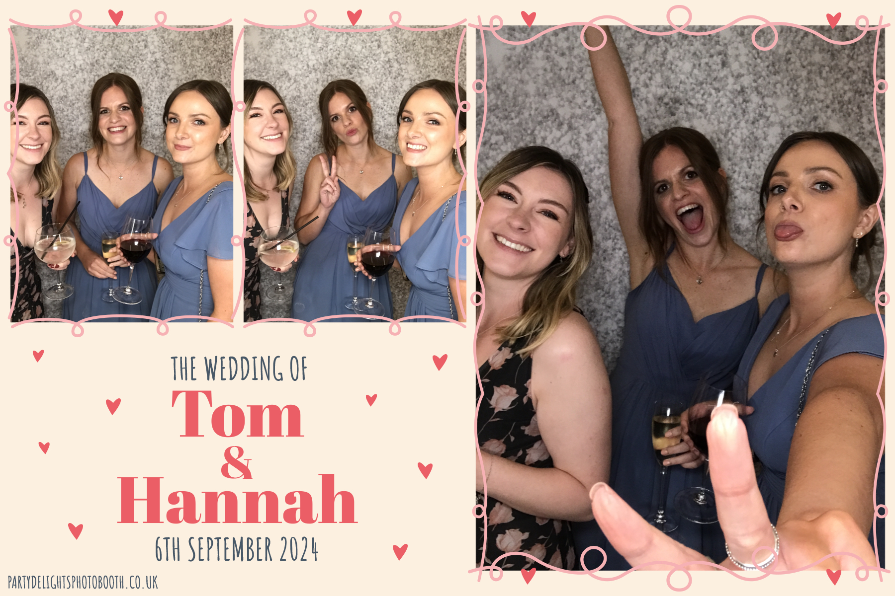 Tom and Hannah’s wedding | View more photos from the event at gallery.partydelightsphotobooth.co.uk/u/PartyDelightsPhotoBooth/Tom-and-Hannah’s-wedding