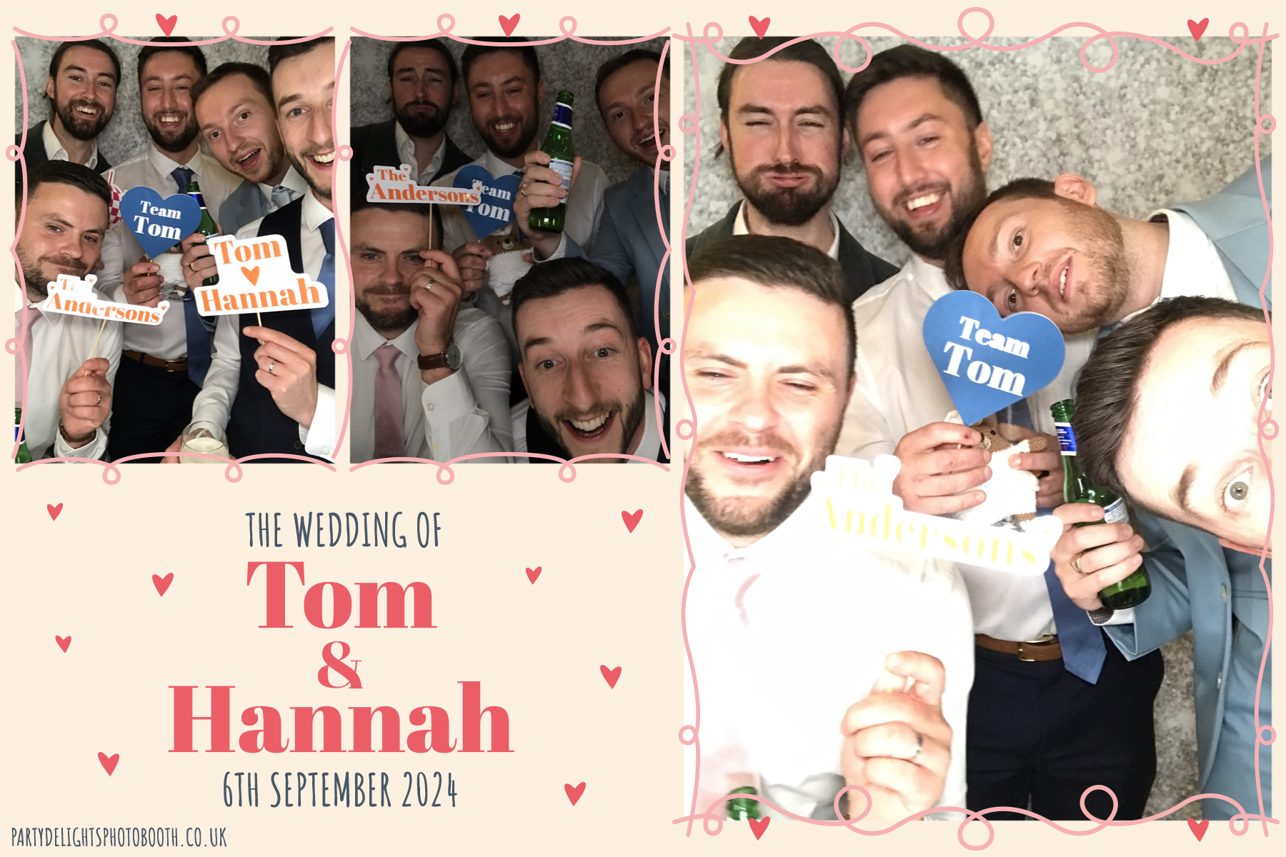 Tom and Hannah’s wedding | View more photos from the event at gallery.partydelightsphotobooth.co.uk/u/PartyDelightsPhotoBooth/Tom-and-Hannah’s-wedding