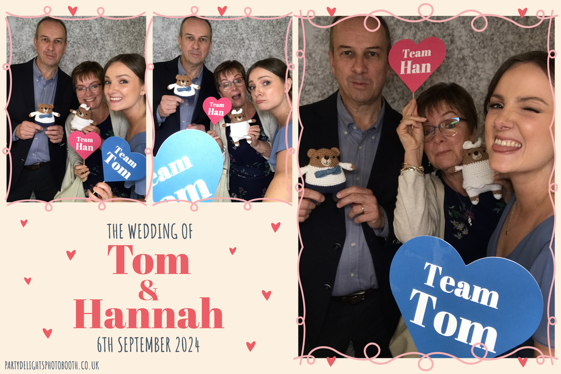 Tom and Hannah’s wedding | View more photos from the event at gallery.partydelightsphotobooth.co.uk/u/PartyDelightsPhotoBooth/Tom-and-Hannah’s-wedding