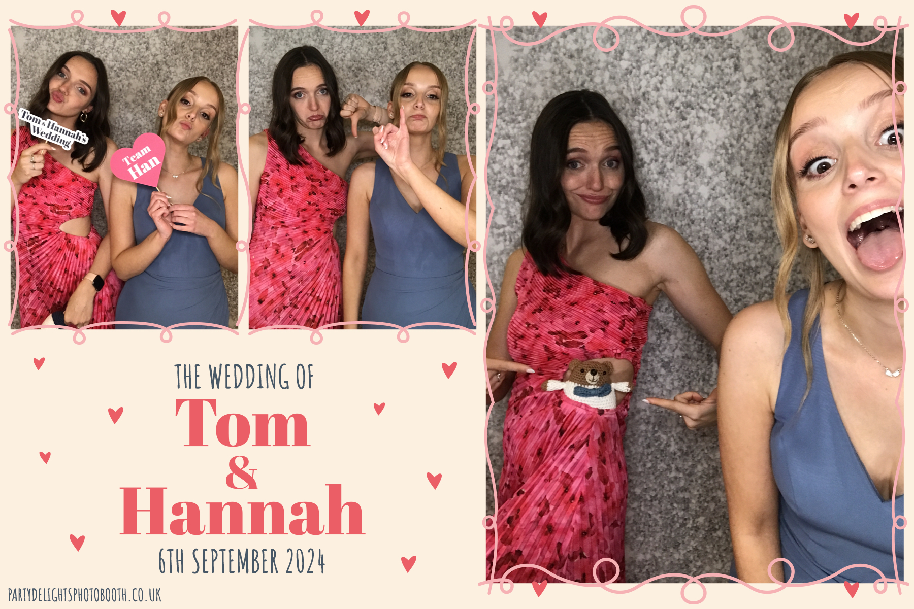 Tom and Hannah’s wedding | View more photos from the event at gallery.partydelightsphotobooth.co.uk/u/PartyDelightsPhotoBooth/Tom-and-Hannah’s-wedding