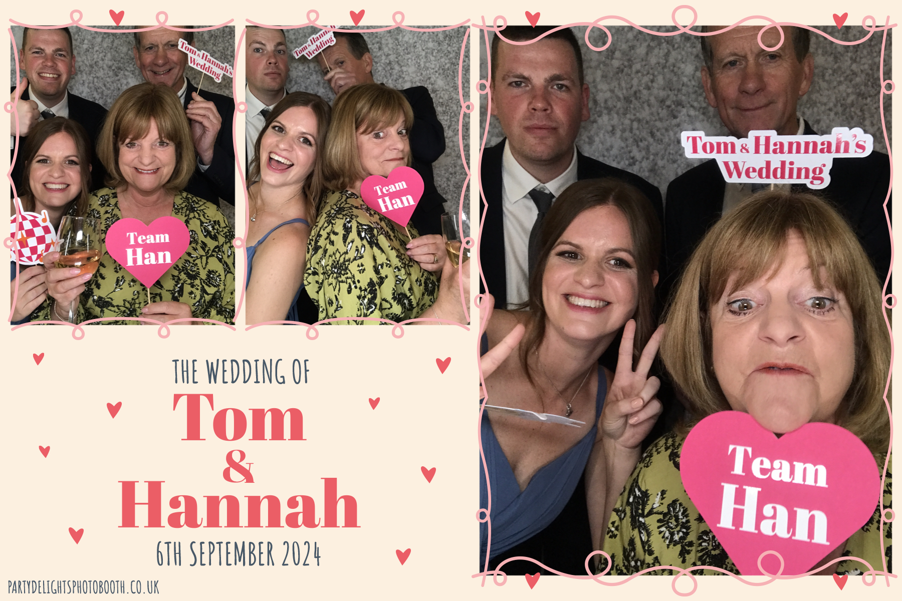 Tom and Hannah’s wedding | View more photos from the event at gallery.partydelightsphotobooth.co.uk/u/PartyDelightsPhotoBooth/Tom-and-Hannah’s-wedding