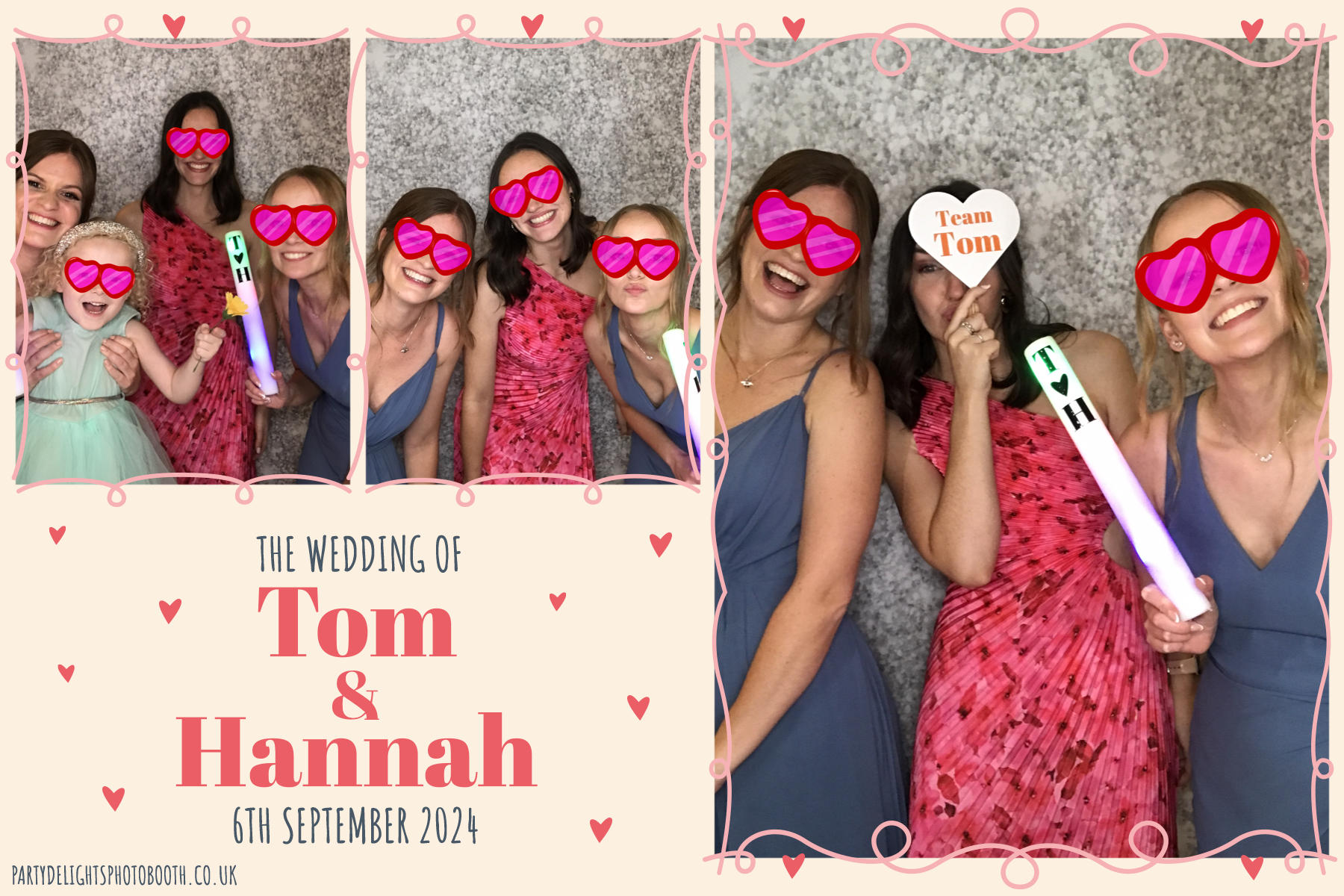 Tom and Hannah’s wedding | View more photos from the event at gallery.partydelightsphotobooth.co.uk/u/PartyDelightsPhotoBooth/Tom-and-Hannah’s-wedding