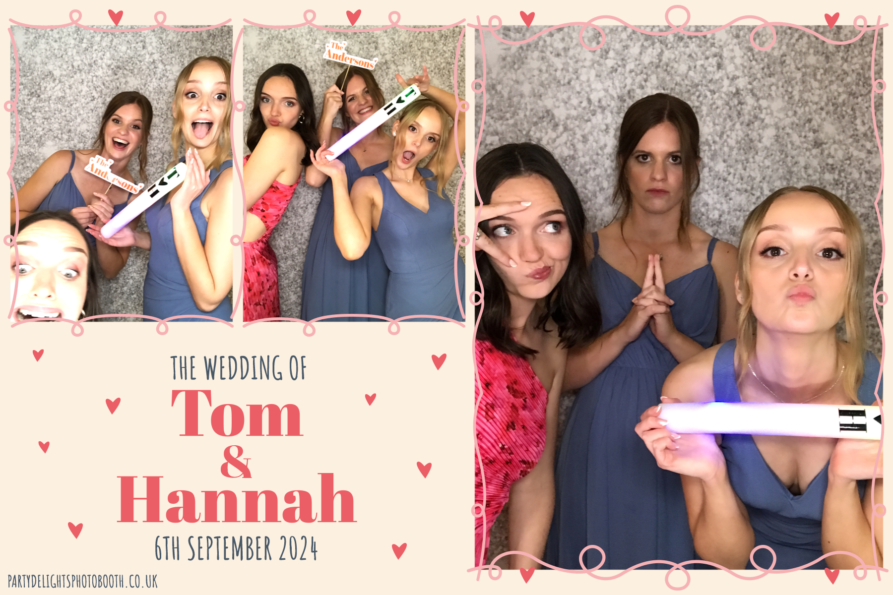 Tom and Hannah’s wedding | View more photos from the event at gallery.partydelightsphotobooth.co.uk/u/PartyDelightsPhotoBooth/Tom-and-Hannah’s-wedding