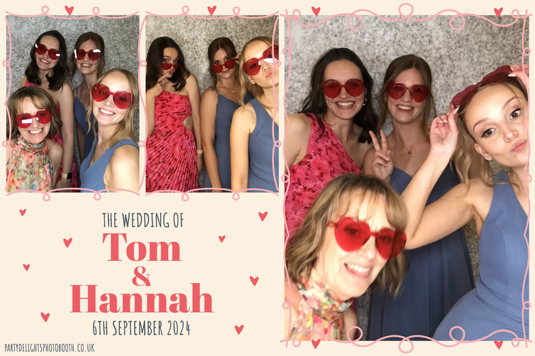 Tom and Hannah’s wedding | View more photos from the event at gallery.partydelightsphotobooth.co.uk/u/PartyDelightsPhotoBooth/Tom-and-Hannah’s-wedding