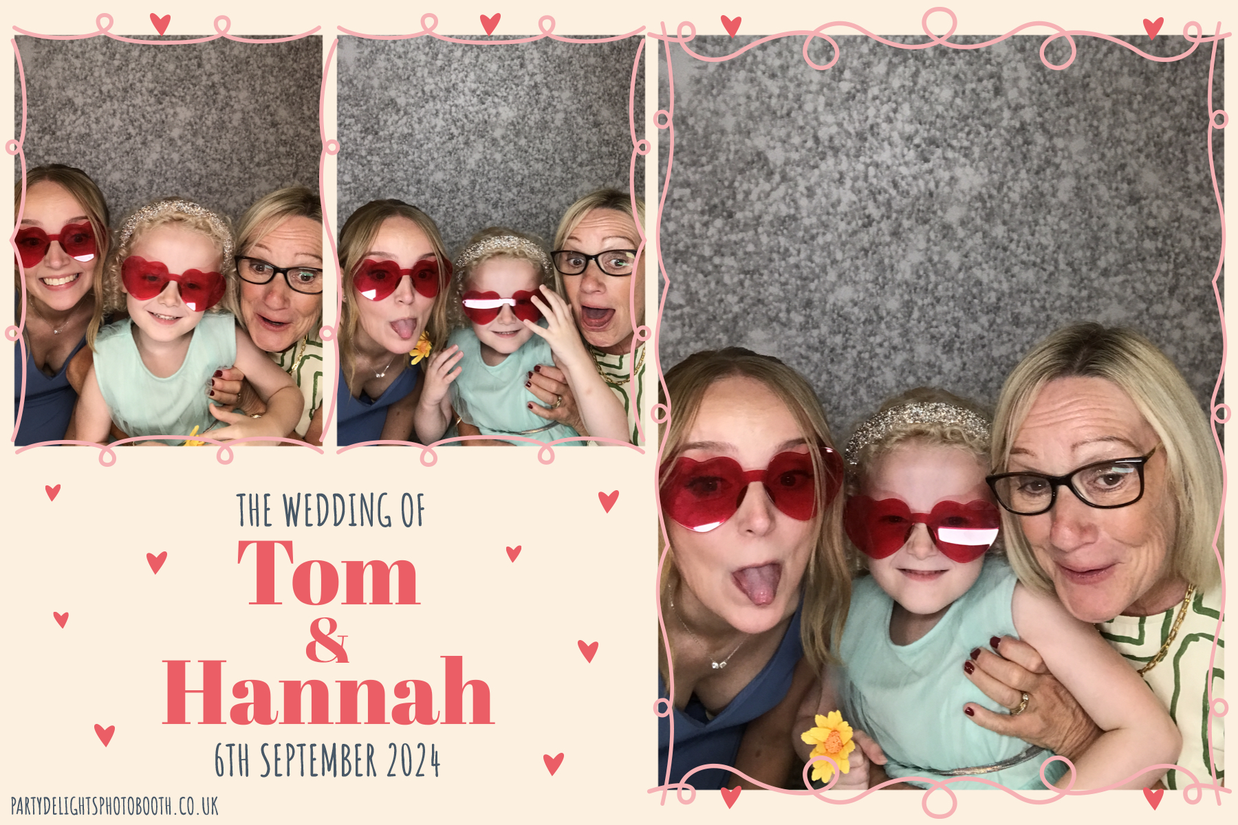 Tom and Hannah’s wedding | View more photos from the event at gallery.partydelightsphotobooth.co.uk/u/PartyDelightsPhotoBooth/Tom-and-Hannah’s-wedding