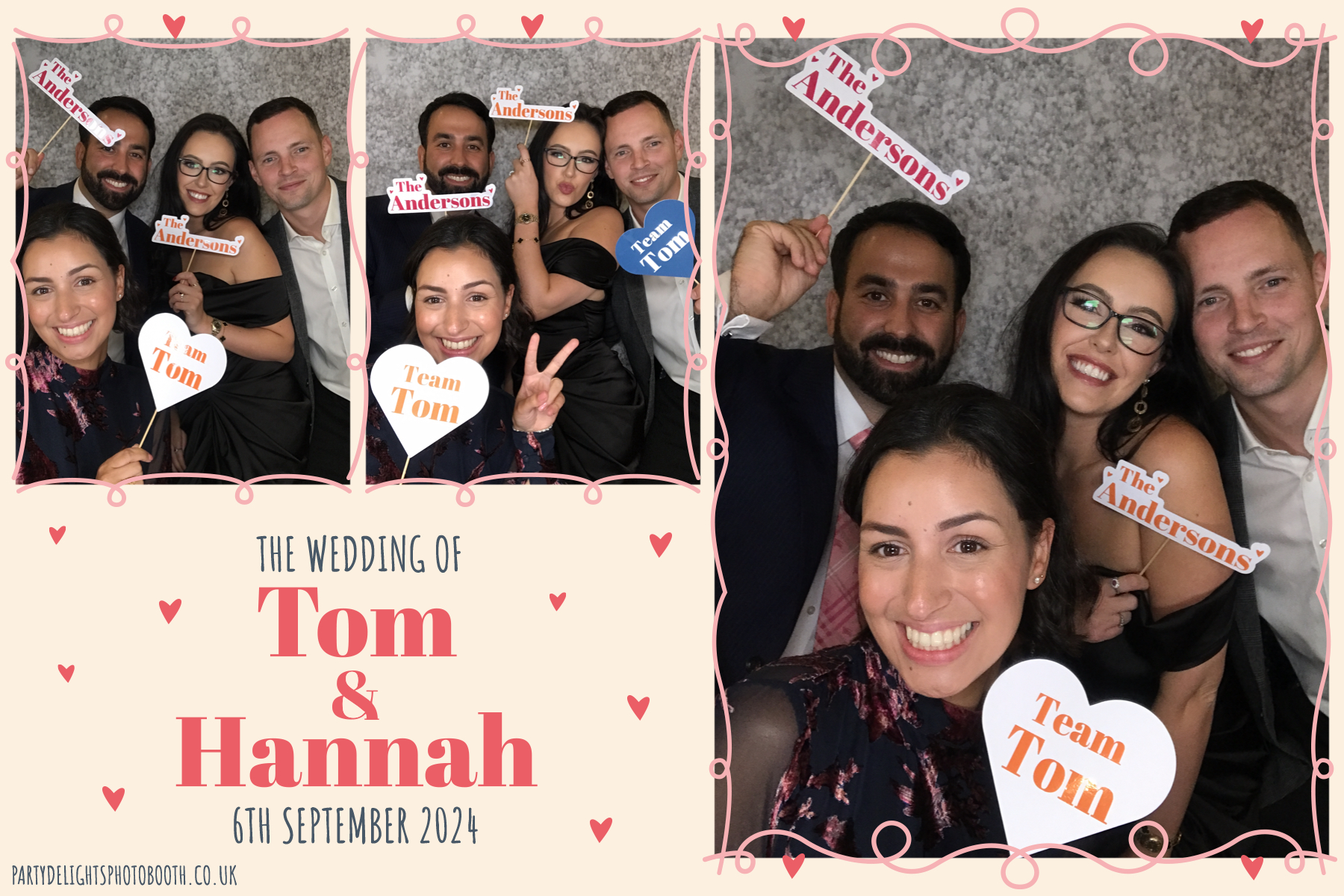 Tom and Hannah’s wedding | View more photos from the event at gallery.partydelightsphotobooth.co.uk/u/PartyDelightsPhotoBooth/Tom-and-Hannah’s-wedding