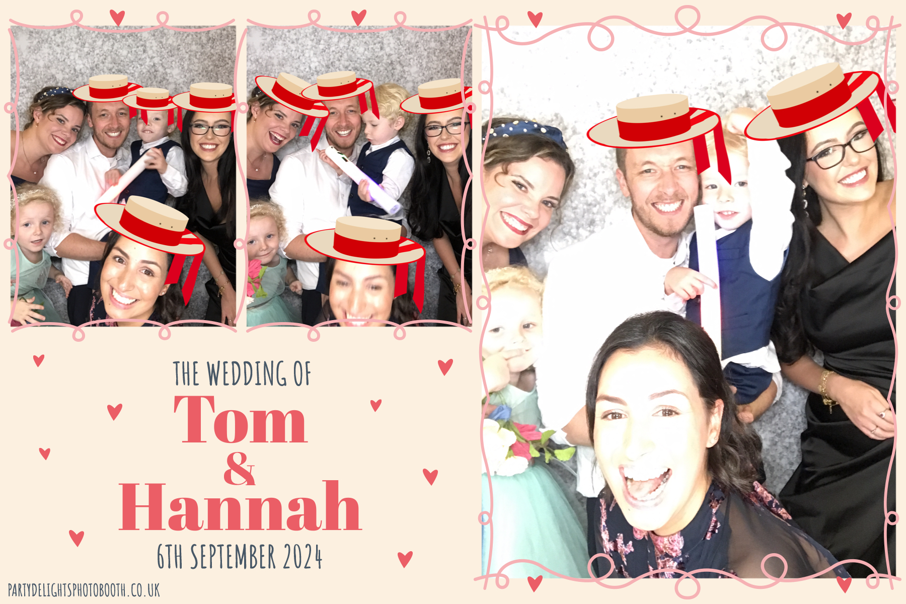 Tom and Hannah’s wedding | View more photos from the event at gallery.partydelightsphotobooth.co.uk/u/PartyDelightsPhotoBooth/Tom-and-Hannah’s-wedding