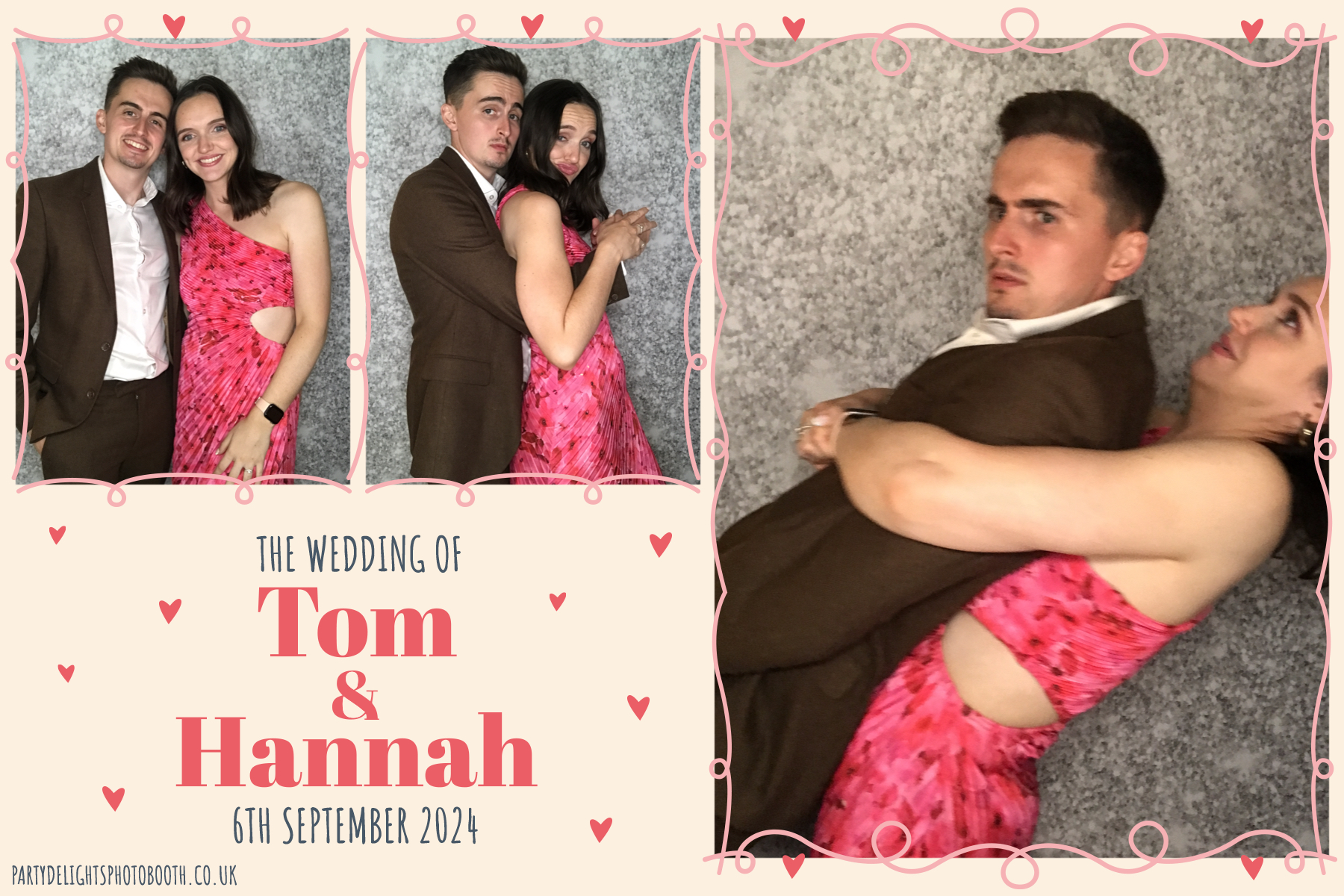 Tom and Hannah’s wedding | View more photos from the event at gallery.partydelightsphotobooth.co.uk/u/PartyDelightsPhotoBooth/Tom-and-Hannah’s-wedding