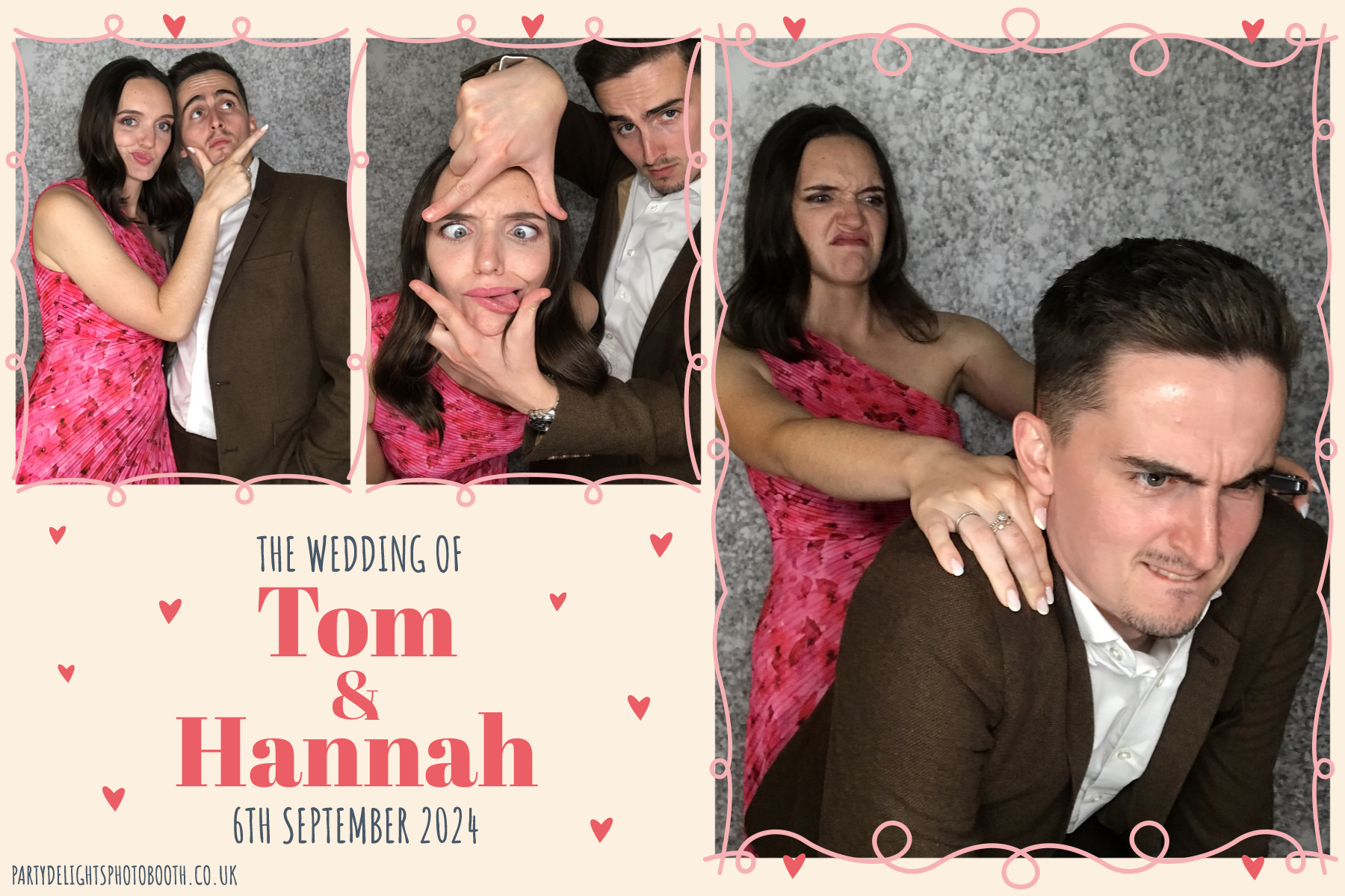 Tom and Hannah’s wedding | View more photos from the event at gallery.partydelightsphotobooth.co.uk/u/PartyDelightsPhotoBooth/Tom-and-Hannah’s-wedding