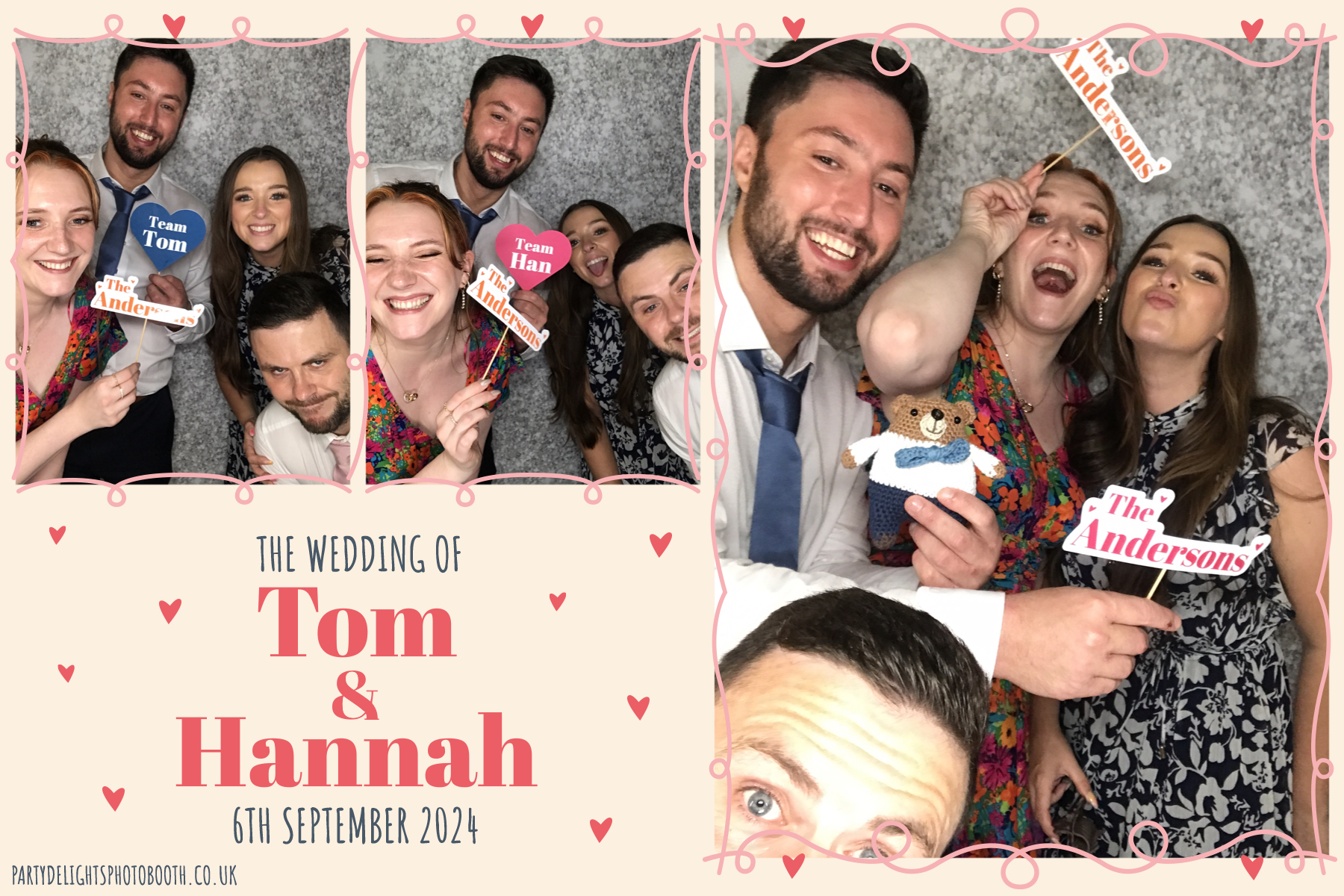 Tom and Hannah’s wedding | View more photos from the event at gallery.partydelightsphotobooth.co.uk/u/PartyDelightsPhotoBooth/Tom-and-Hannah’s-wedding