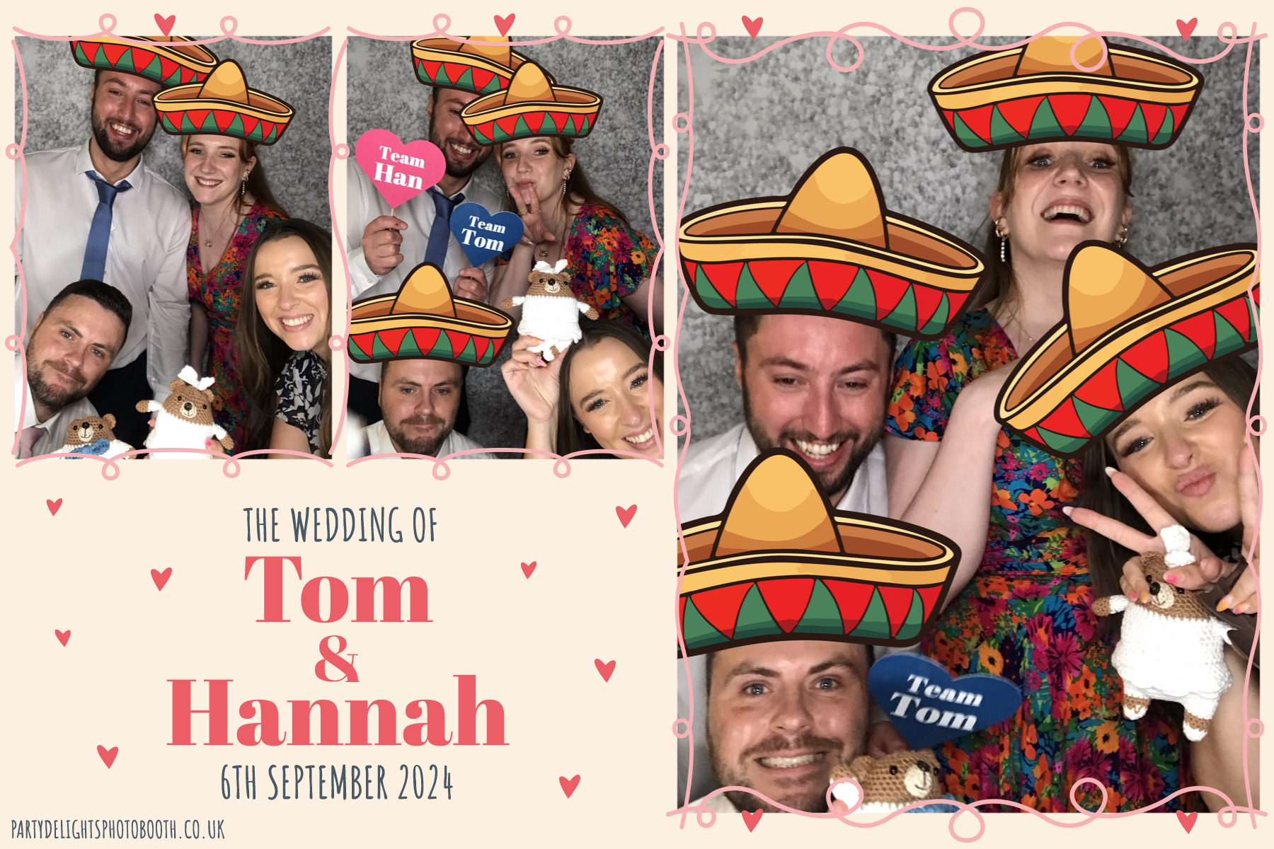 Tom and Hannah’s wedding | View more photos from the event at gallery.partydelightsphotobooth.co.uk/u/PartyDelightsPhotoBooth/Tom-and-Hannah’s-wedding