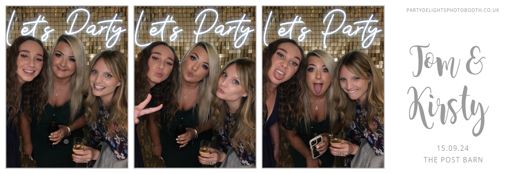 Tom and Kirsty's Wedding | View more photos from the event at gallery.partydelightsphotobooth.co.uk/u/PartyDelightsPhotoBooth/Tom-and-Kirstys-Wedding