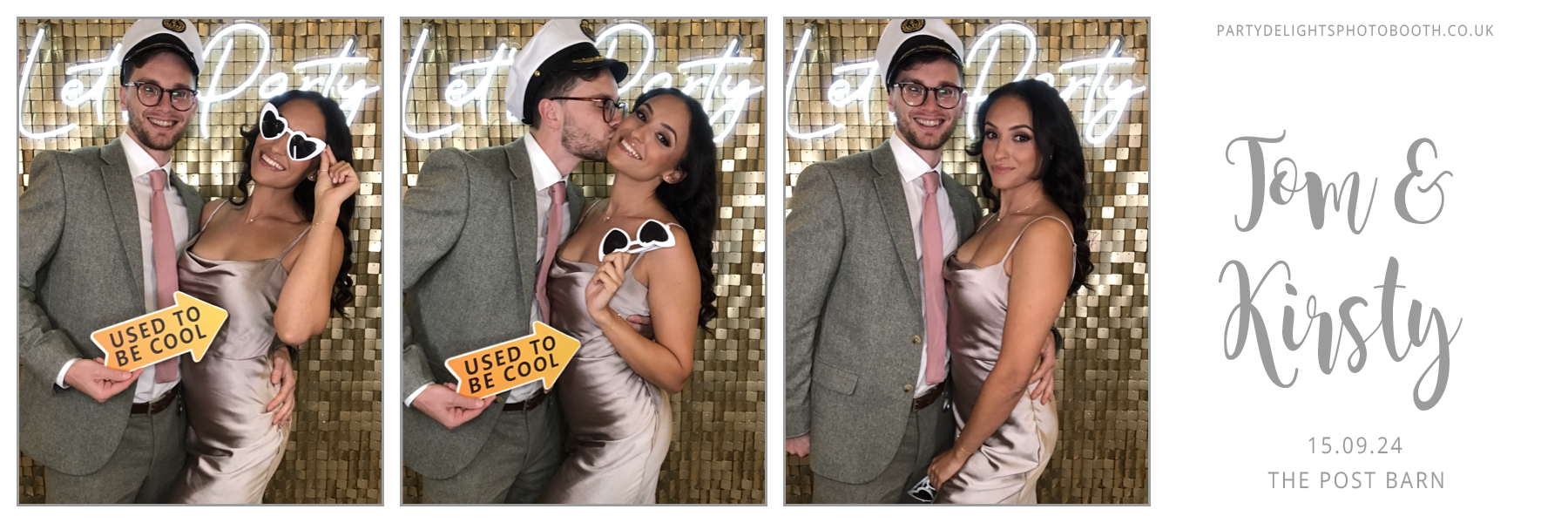 Tom and Kirsty's Wedding | View more photos from the event at gallery.partydelightsphotobooth.co.uk/u/PartyDelightsPhotoBooth/Tom-and-Kirstys-Wedding