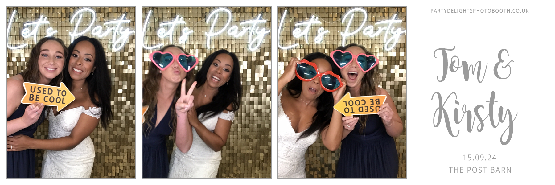 Tom and Kirsty's Wedding | View more photos from the event at gallery.partydelightsphotobooth.co.uk/u/PartyDelightsPhotoBooth/Tom-and-Kirstys-Wedding