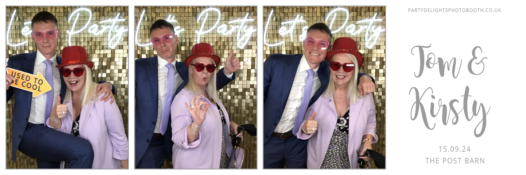 Tom and Kirsty's Wedding | View more photos from the event at gallery.partydelightsphotobooth.co.uk/u/PartyDelightsPhotoBooth/Tom-and-Kirstys-Wedding