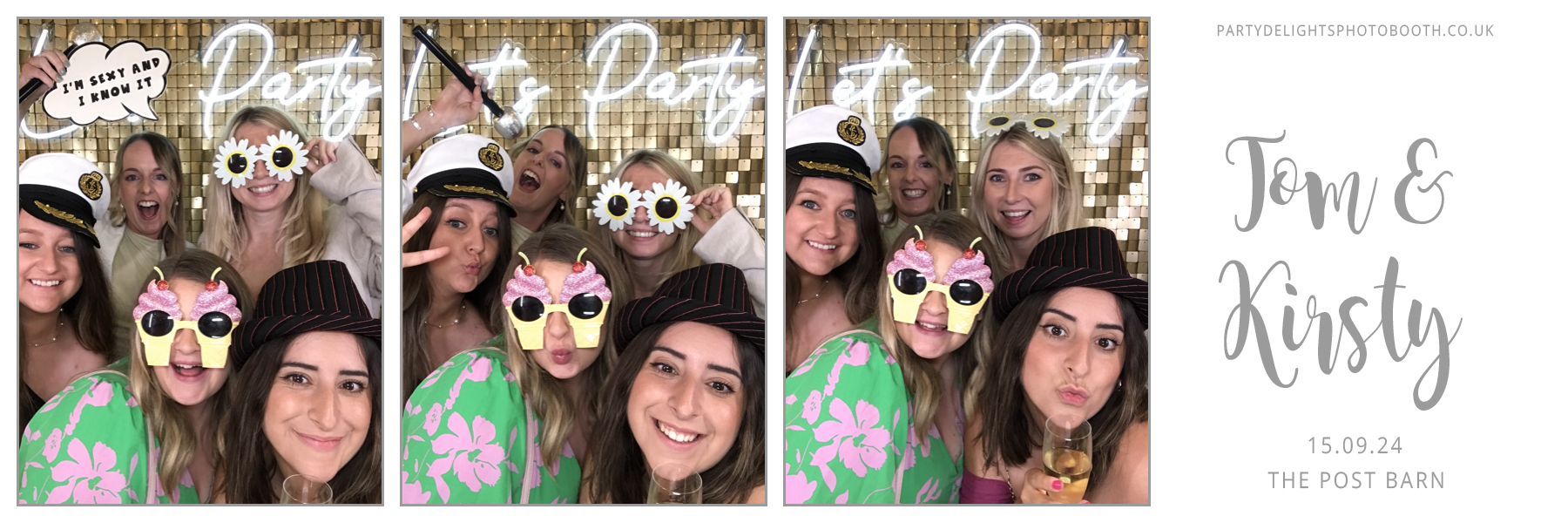 Tom and Kirsty's Wedding | View more photos from the event at gallery.partydelightsphotobooth.co.uk/u/PartyDelightsPhotoBooth/Tom-and-Kirstys-Wedding
