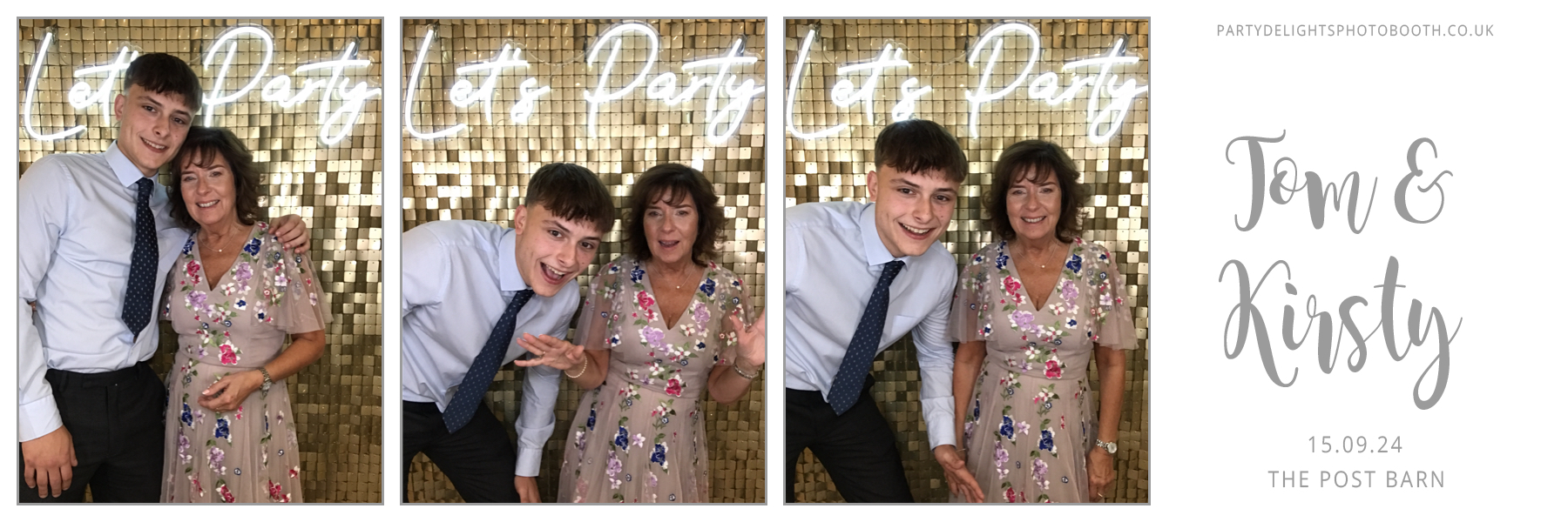 Tom and Kirsty's Wedding | View more photos from the event at gallery.partydelightsphotobooth.co.uk/u/PartyDelightsPhotoBooth/Tom-and-Kirstys-Wedding
