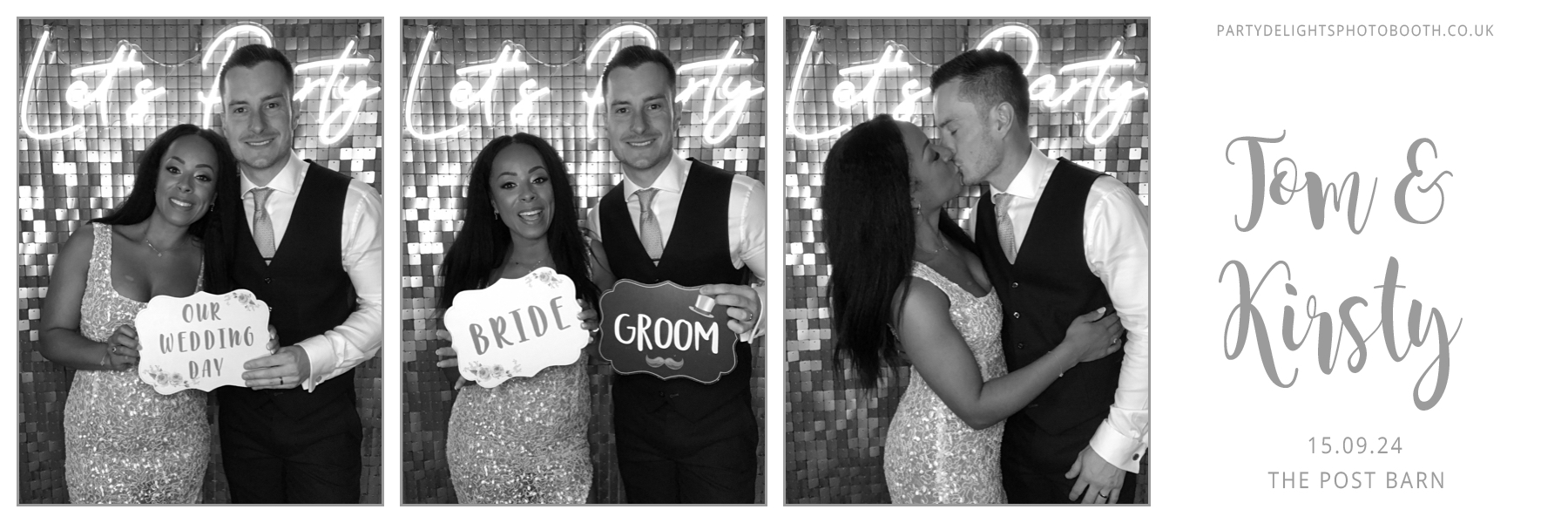 Tom and Kirsty's Wedding | View more photos from the event at gallery.partydelightsphotobooth.co.uk/u/PartyDelightsPhotoBooth/Tom-and-Kirstys-Wedding
